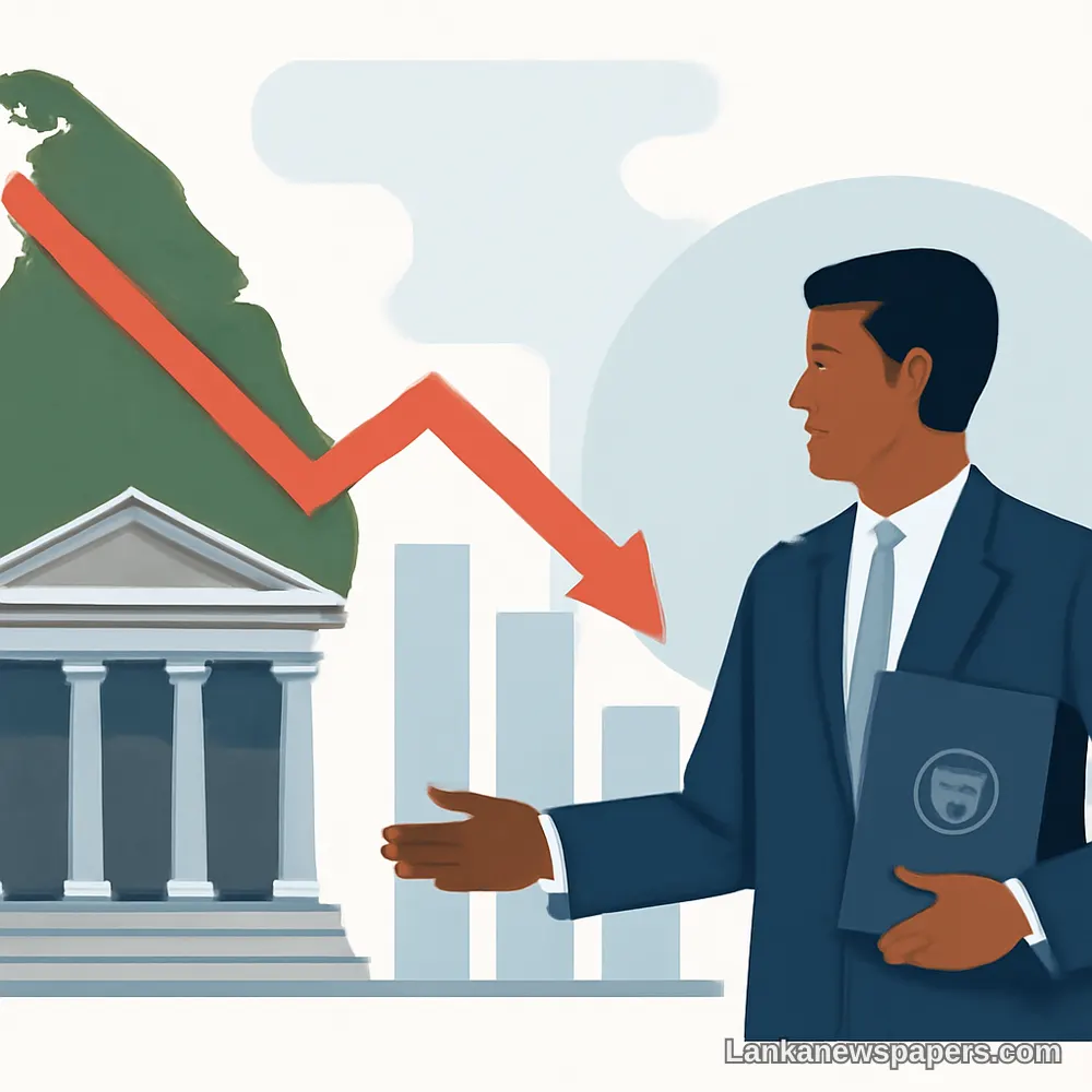 Sri Lanka's Government Revenue Projected to Fall in 2026, Finance Ministry Warns