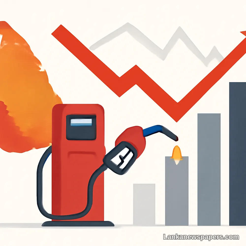 Sri Lanka Slashes Fuel Prices Amid Sharpest Inflation Surge in Three Years