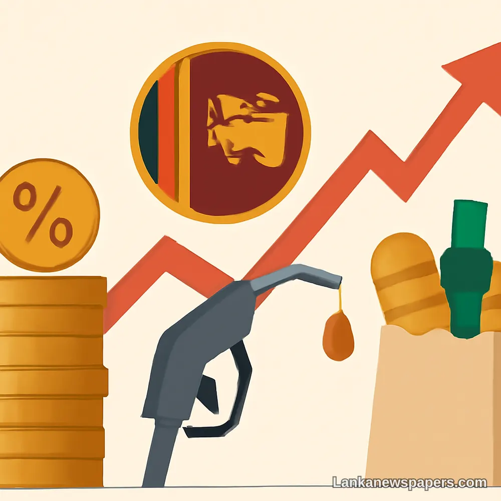 Sri Lanka's Inflation Jumps to 6.8% in June as Energy and Food Costs Bite