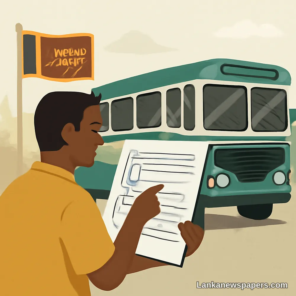 Sri Lanka Announces Revised Bus Fares: Complete Breakdown of New Charges