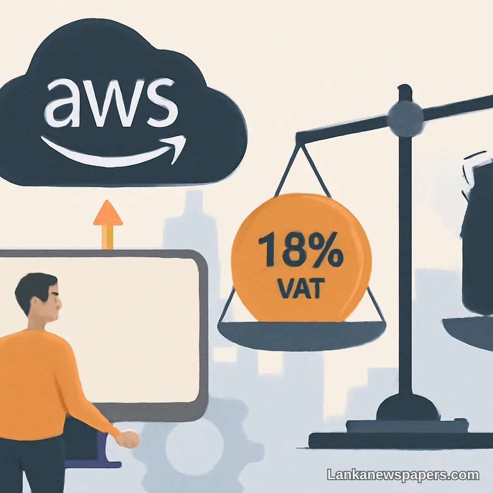 Amazon Web Services to Impose 18% VAT on Unregistered Sri Lankan Customers