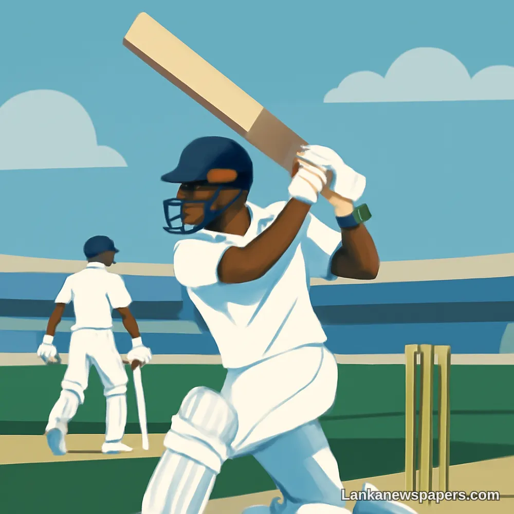 දිනුෂ සහ මෙන්ඩිස්ගේ දීප්තිමත් දායකත්වයෙන් ශ්‍රී ලංකාව වෙස්ට් ඉන්ඩීස්ට එරෙහිව දෙවන ටෙස්ට්හිදී 402-5ක් රැස් කරයි