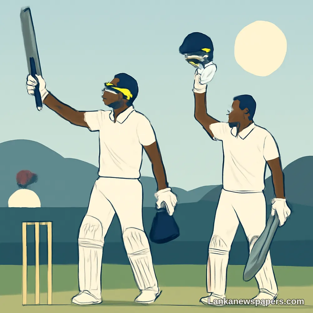 Mendis and Dinusha Power Sri Lanka to Commanding 549/9 Declaration Against West Indies in Antigua