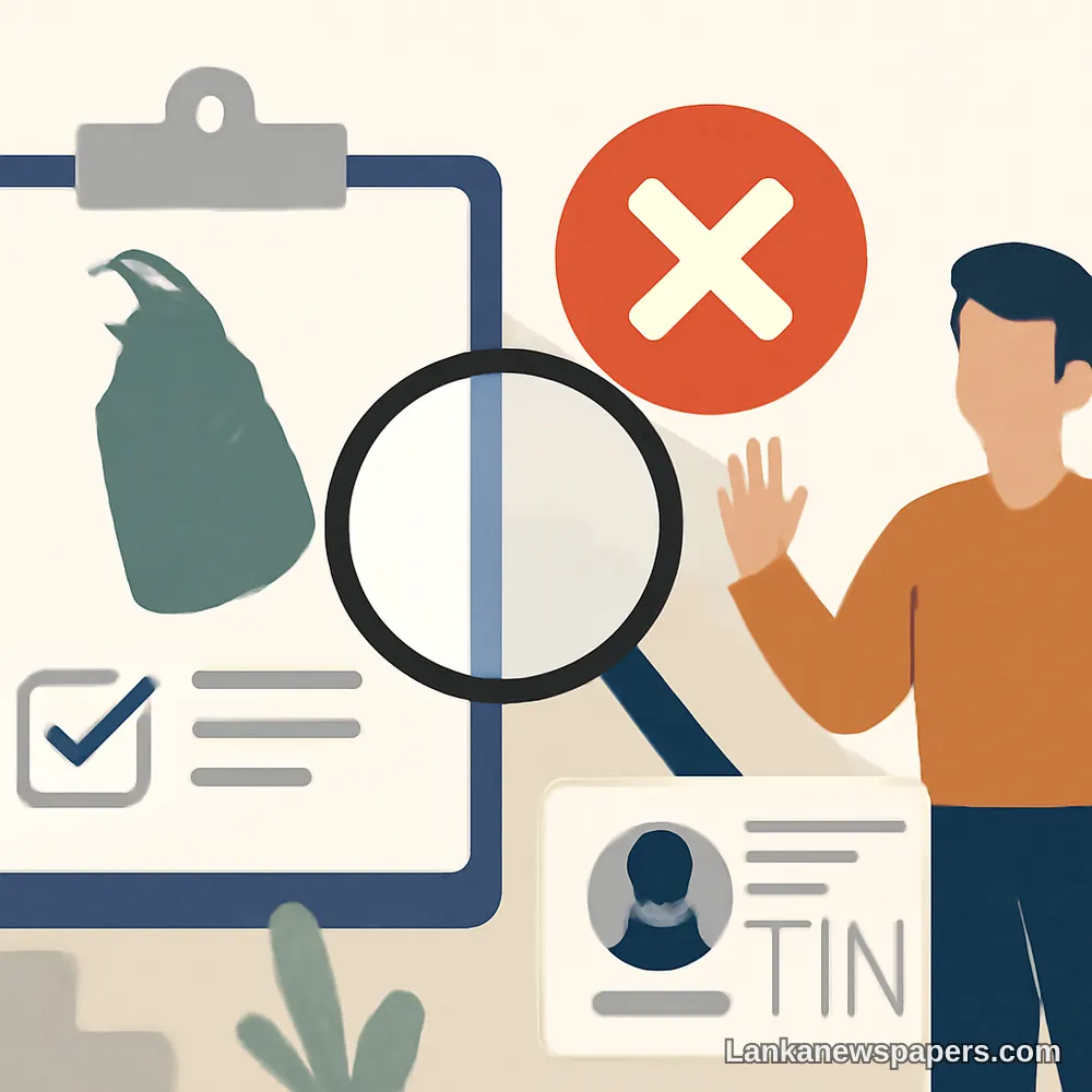 Fact Check: No, Sri Lanka Has Not Made TIN Registration Mandatory for All Citizens Over 18 by June 30th