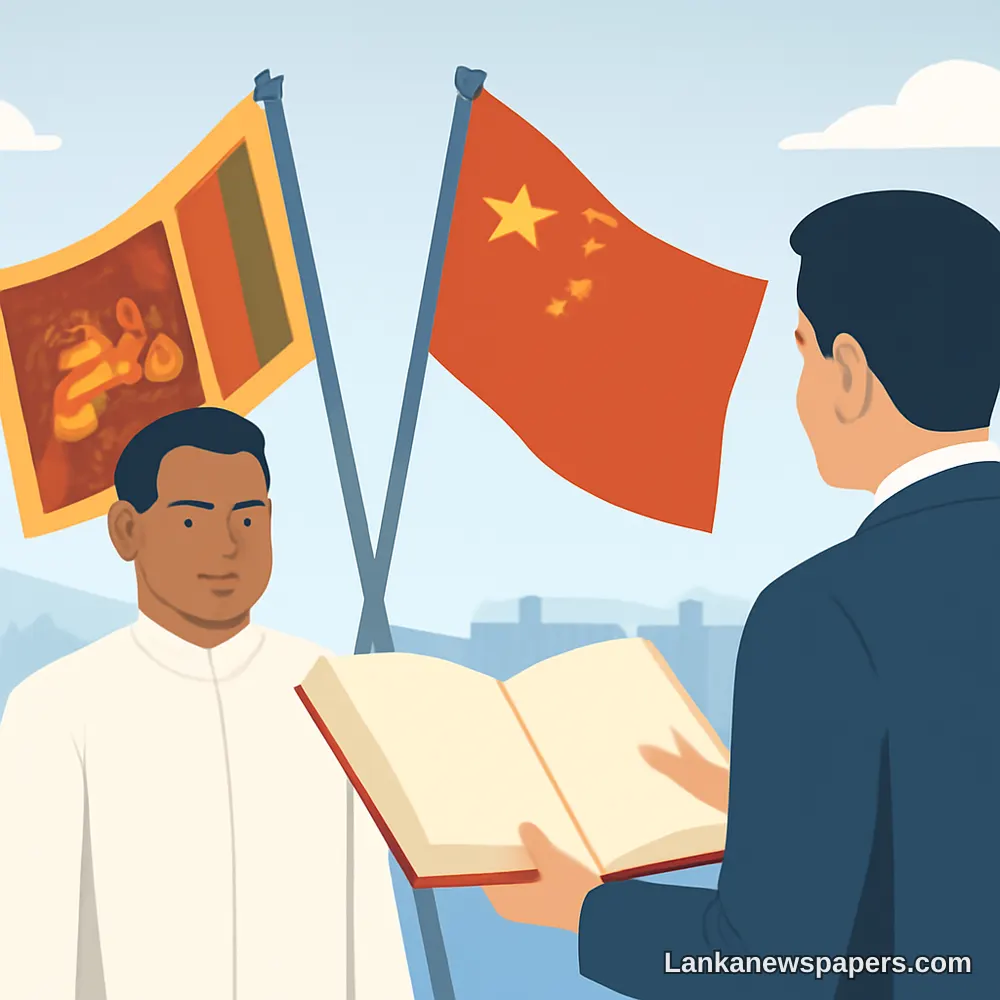 Chinese Ambassador Says Xi Jinping's Governance Book Holds Key Lessons for Sri Lanka's Development Path