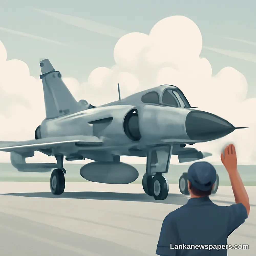 Sri Lanka Air Force Achieves Milestone with Maiden Flight of Upgraded Kfir C12 Fighter Jet
