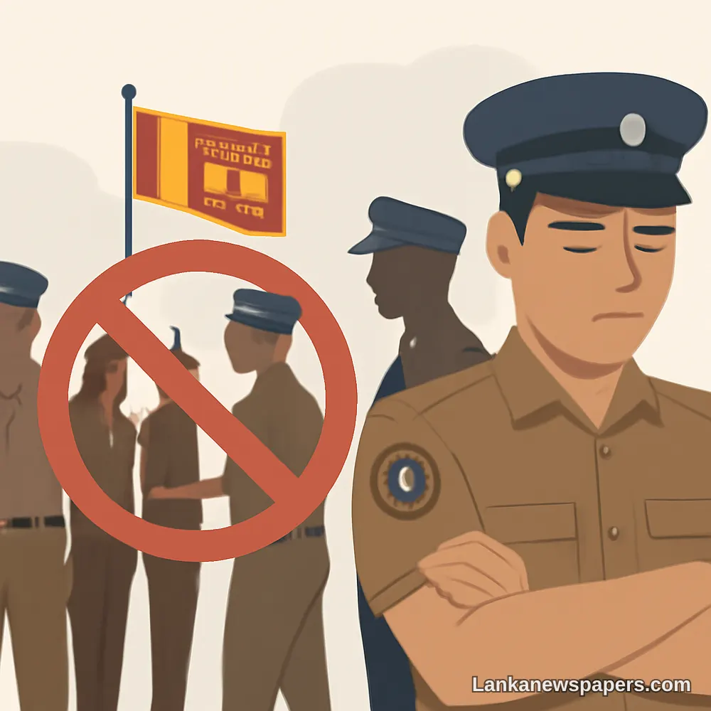 Over 1,000 Sri Lankan Police Officers Suspended Amid Widespread Misconduct Concerns