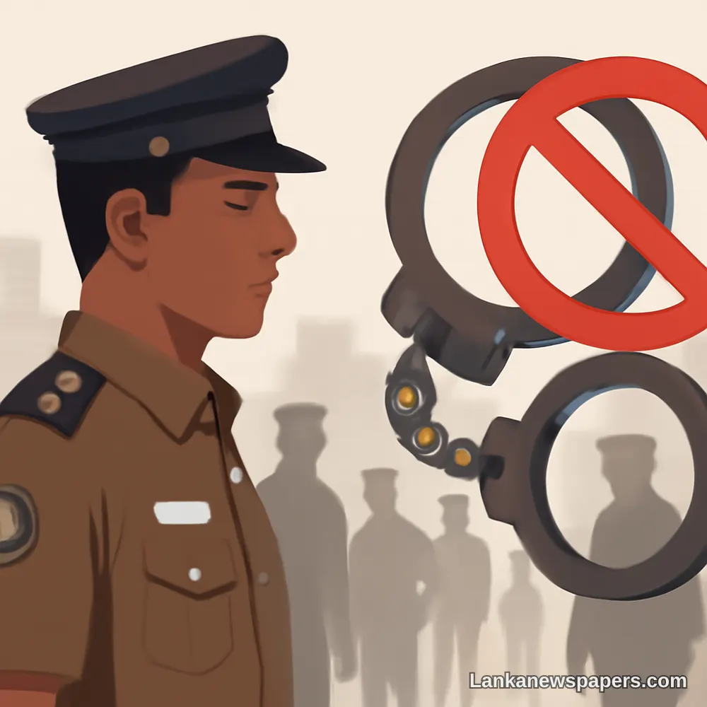 Over 1,000 Sri Lanka Police Officers Suspended Amid Widespread Misconduct