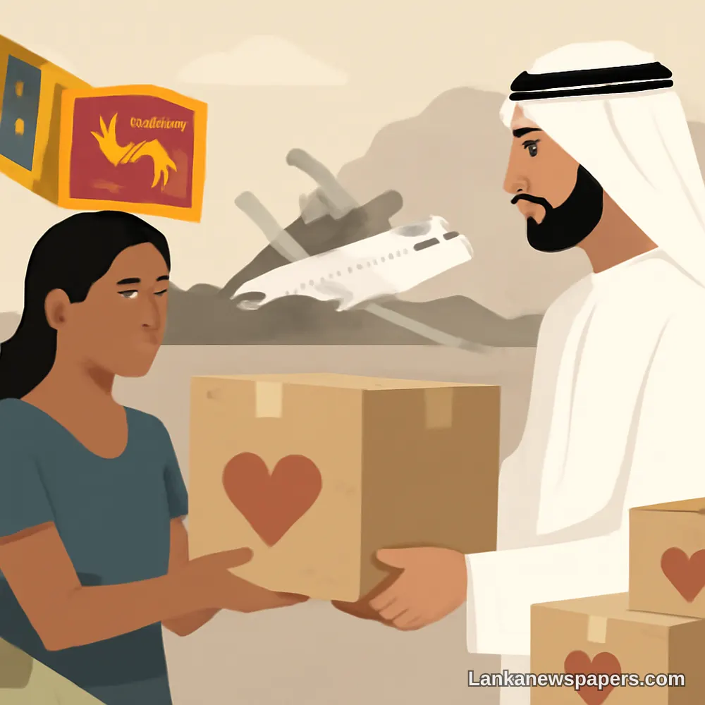 දුබායි අනතුරේ වින්දිතයින්ගේ පවුල්වලට UAE රජය රුපියල් මිලියන එකක් ආධාර බෙදා දෙයි