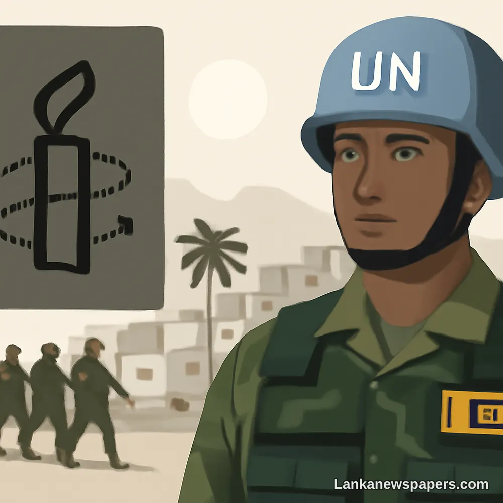 Amnesty International Raises Alarm Over Sri Lanka's Planned Troop Deployment to Haiti