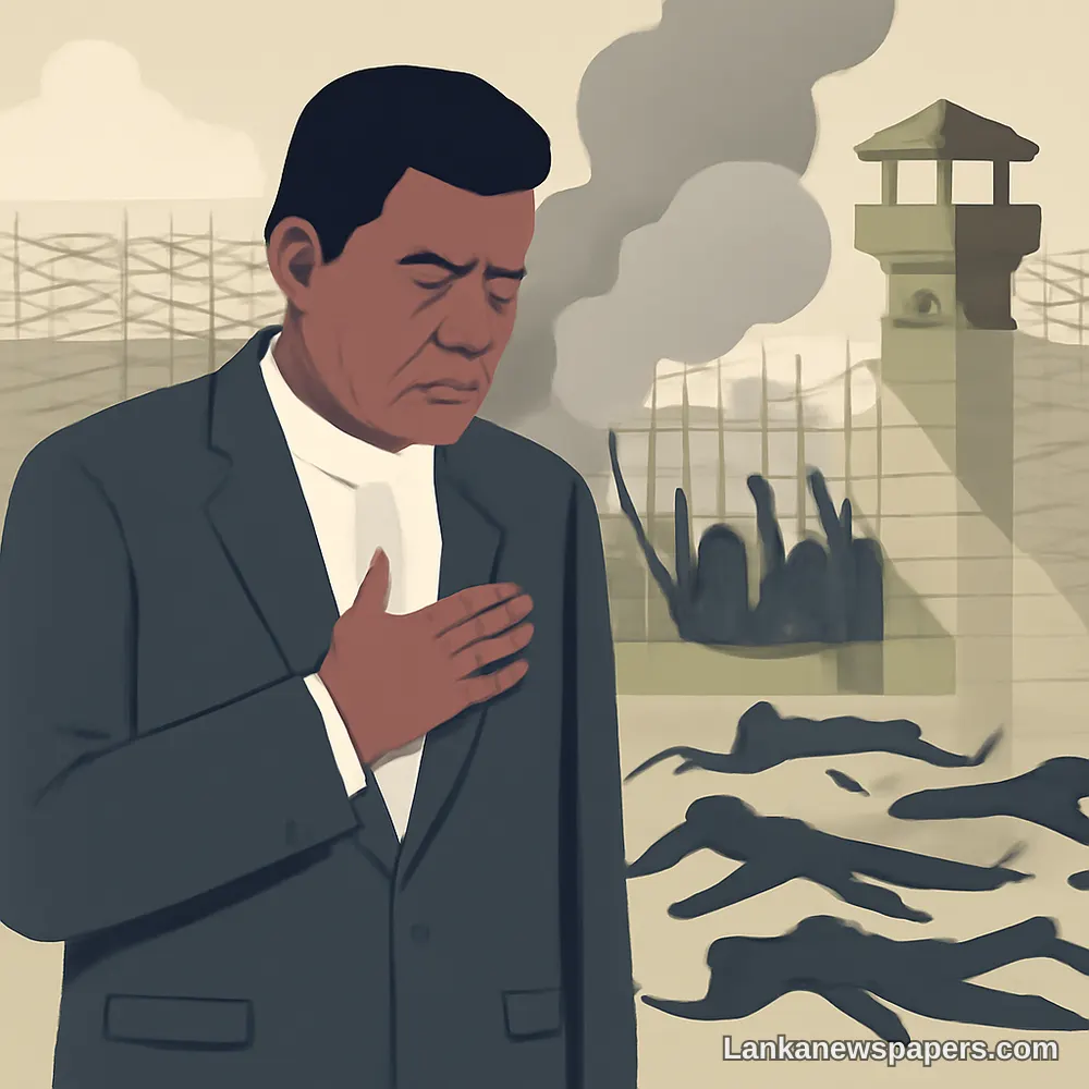ශ්‍රී ලංකාවේ මාරාන්තිකම බන්ධනාගාර කැරලිය සිරකරුවන් 26 දෙනෙකුගේ මරණයට හේතු වීමෙන් අමාත්‍යවරයා වගකීම භාර ගනී