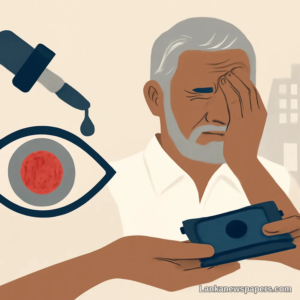 Government to Compensate Patients Who Lost Vision After Tainted Eye Drops Used at Nuwara Eliya Hospital