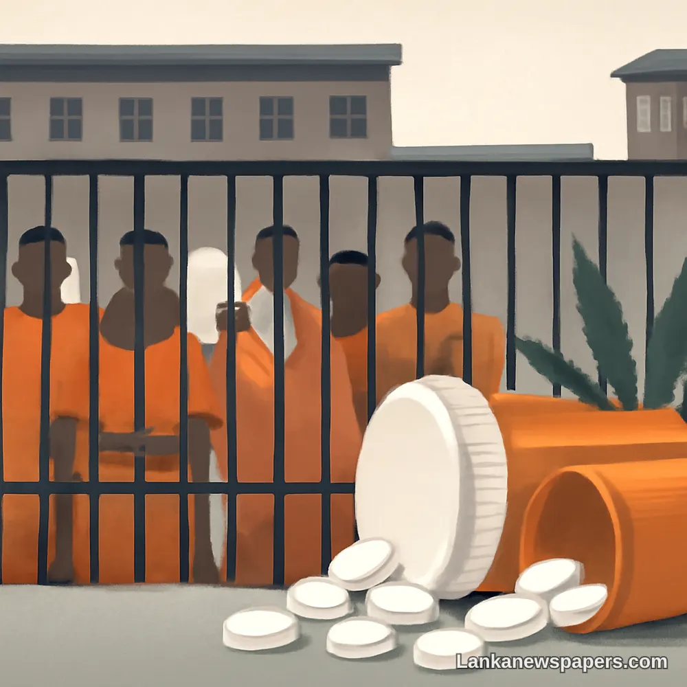 Sri Lanka's Prisons Bursting at Four Times Capacity as Drug Crackdown Intensifies, Says Minister
