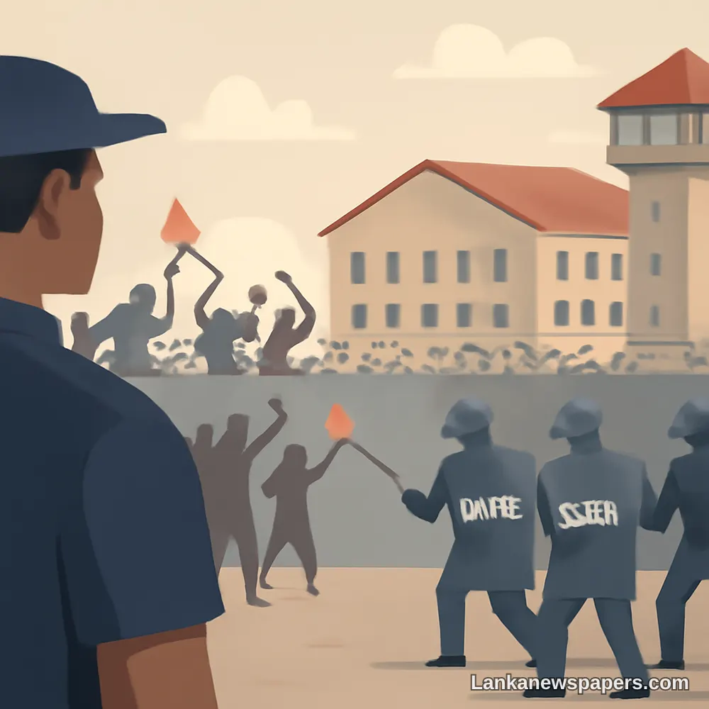 මරණ 28 කට හේතු වූ මාරාන්තික නාගොඩ බන්ධනාගාර කෝලාහලයෙන් පසු ශ්රී ලංකාව ගාල්ල බන්ධනාගාරය ඉදිකිරීමට සූදානම්