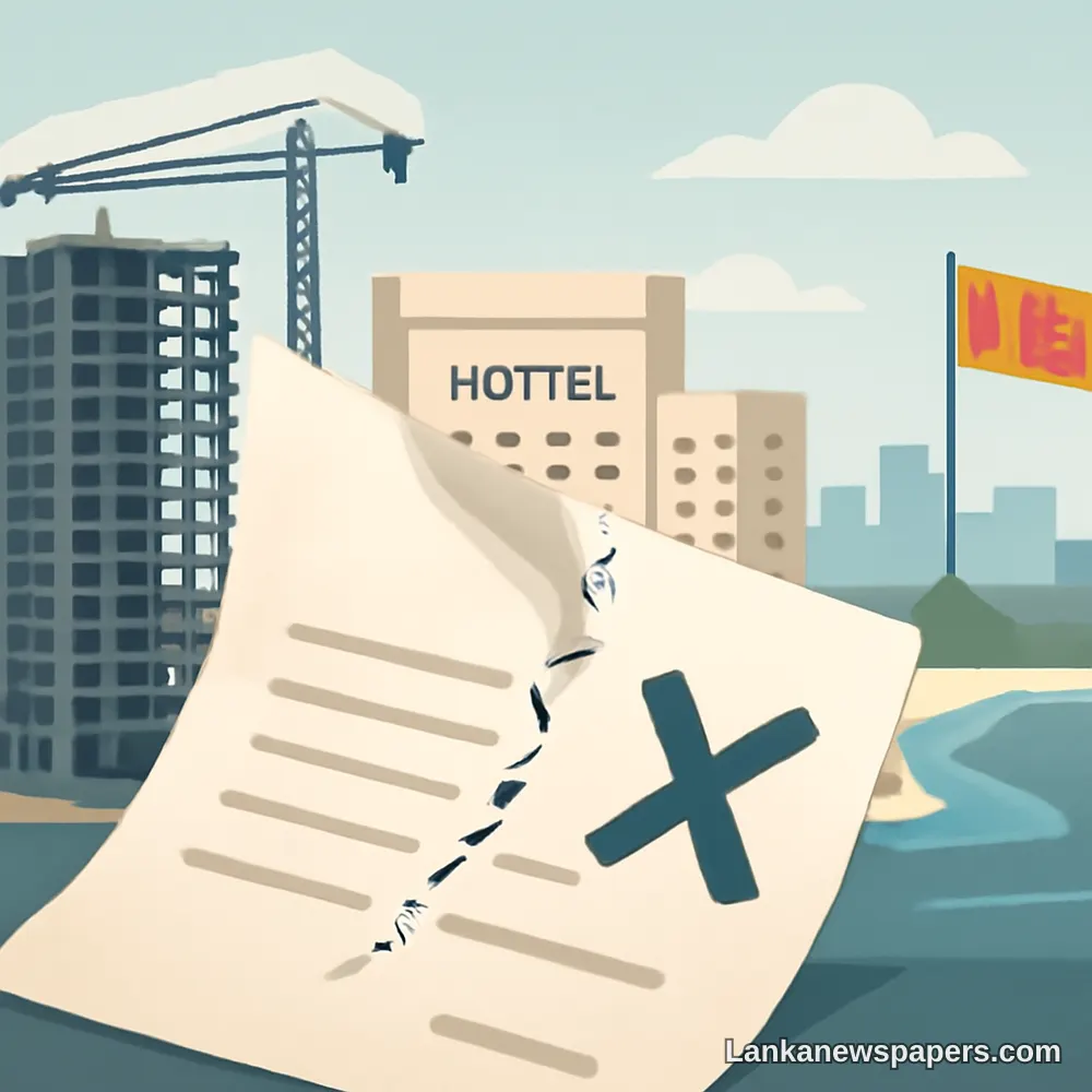 US$540 Million Colombo Port City Hotel Deal Collapses After Expiring Unsigned