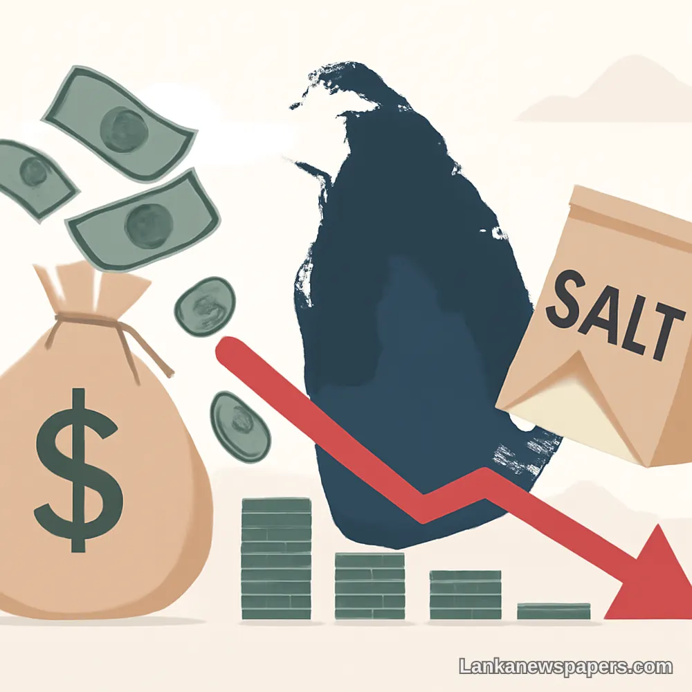 Sri Lanka Bleeds USD 100 Million in Foreign Exchange Over One-Year Salt Import Delay