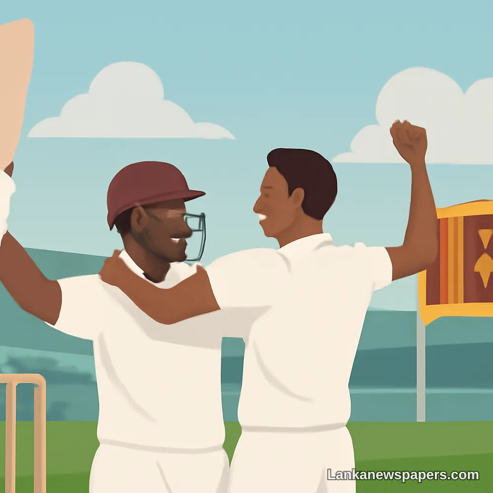 West Indies End 23-Year Wait to Claim Historic Test Series Victory Over Sri Lanka