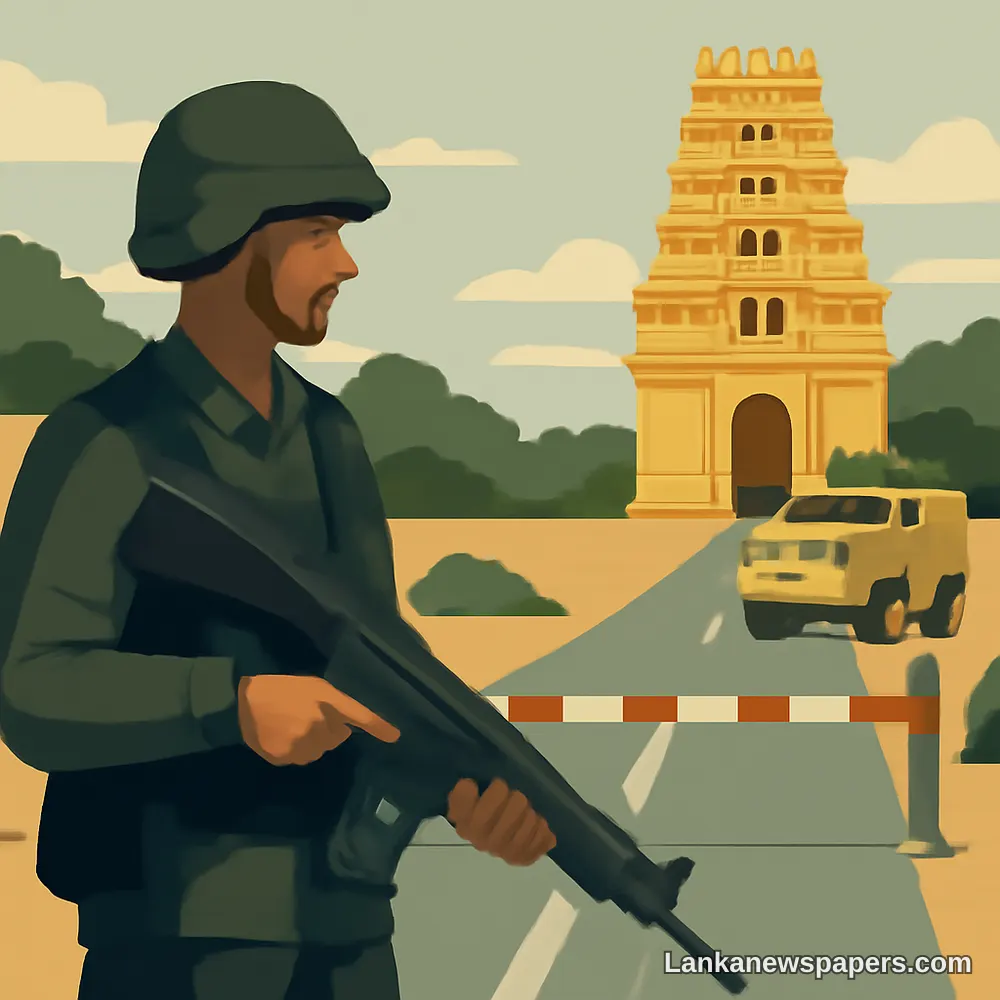 Military to Reopen Road to Historic Palaly Temple After 35 Years of Closure