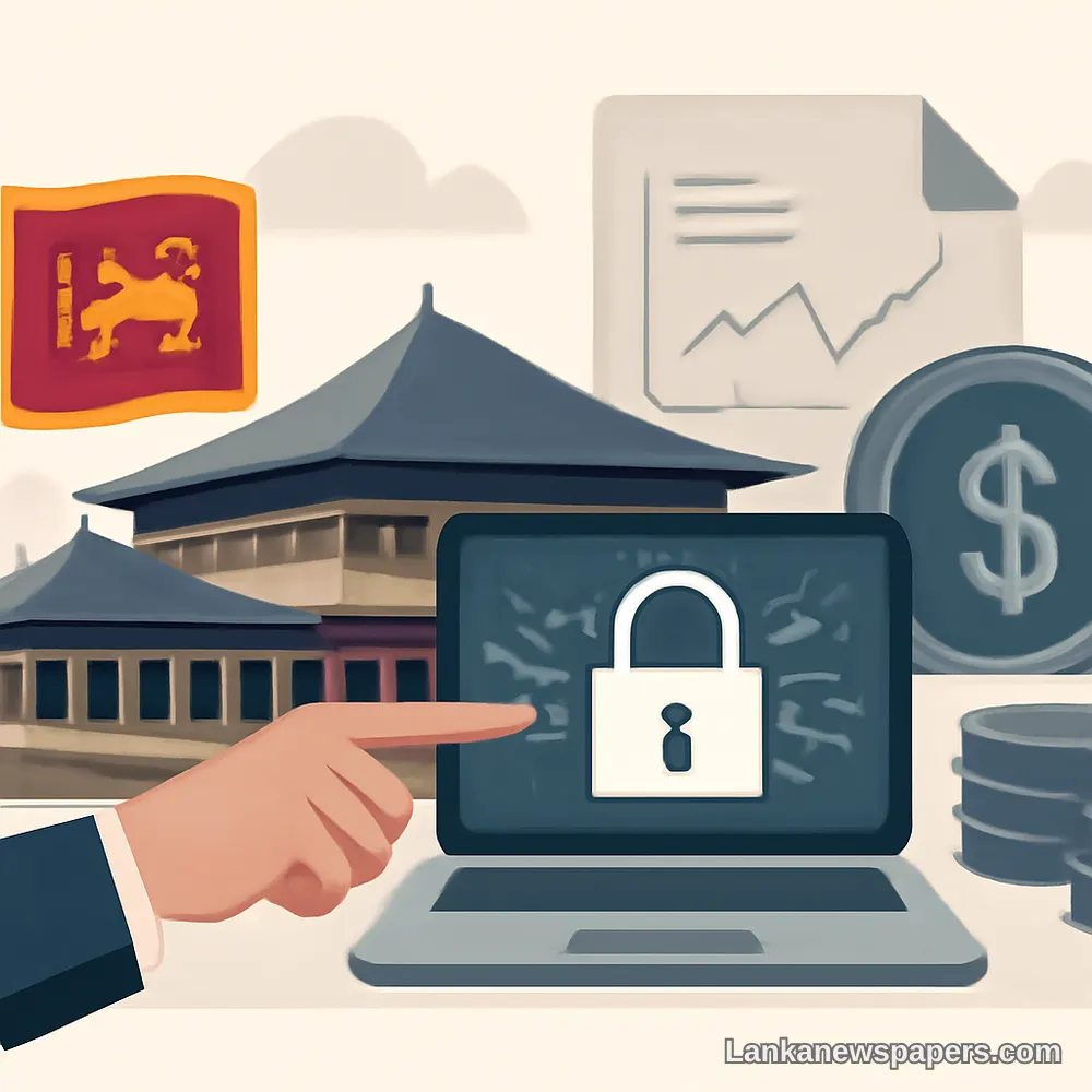 Parliamentary Finance Committee Calls for Accountability After $2.5 Million Cyber Fraud Struck Sri Lanka's Debt Payment System