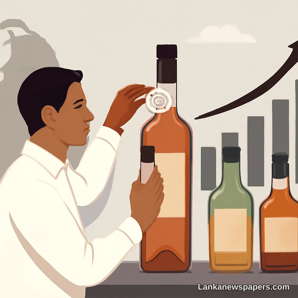 Sri Lanka's Liquor Tax Revenue Soars 60% Following Anti-Fraud Sticker Rollout