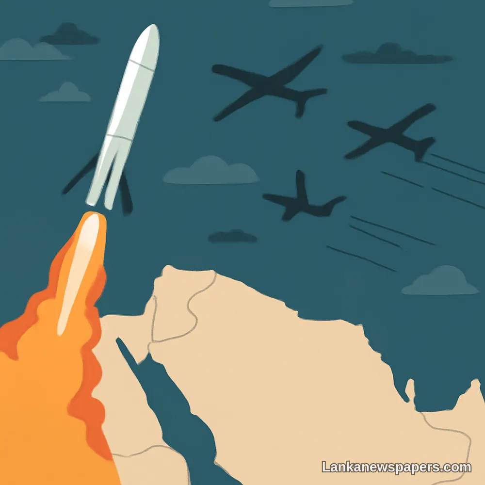 Iran Launches Missile and Drone Strikes on Gulf Nations and Jordan Following US Military Action