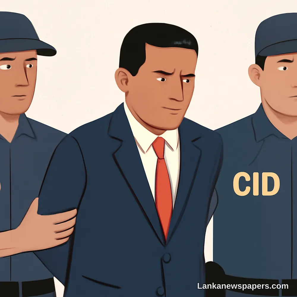 හිටපු රාජ්ය බුද්ධි අංශ ප්රධානී සුරේෂ් සල්ලේ අපරාධ පරීක්ෂණ දෙපාර්තමේන්තුව විසින් අත්අඩංගුවට ගනී