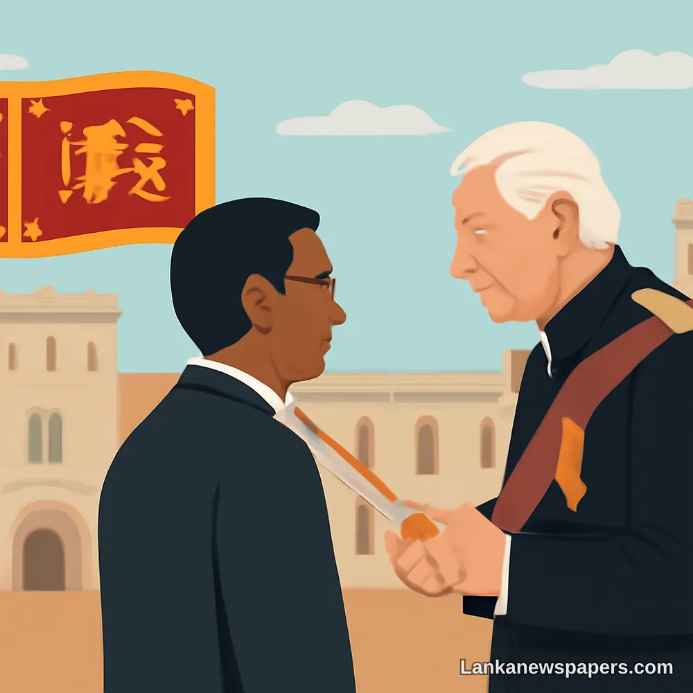 Sri Lankan-Born Academic Receives Knighthood from King Charles at Windsor Castle