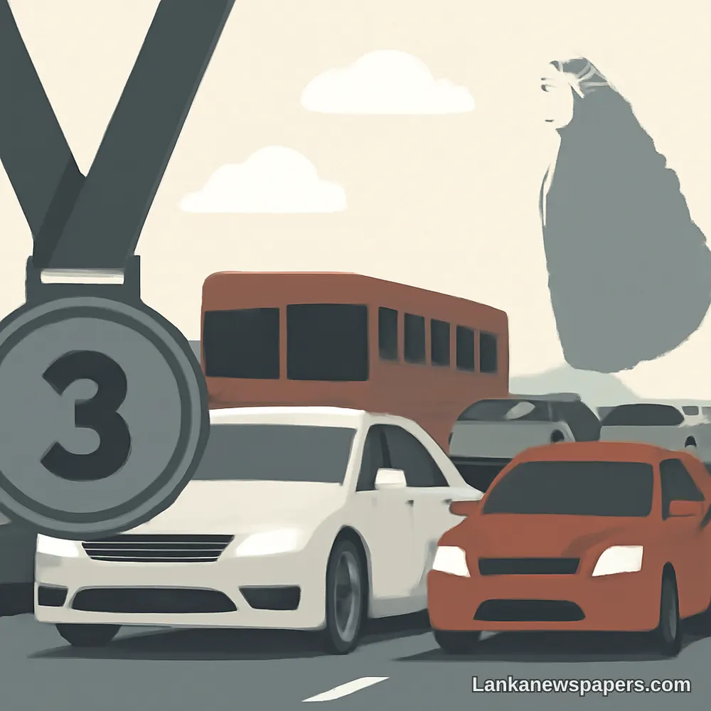 Sri Lanka Earns Unwanted Third Place in Global Traffic Congestion Rankings