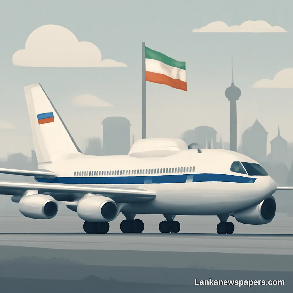 Russia's Feared 'Doomsday' Plane Makes Rare Landing in Tehran