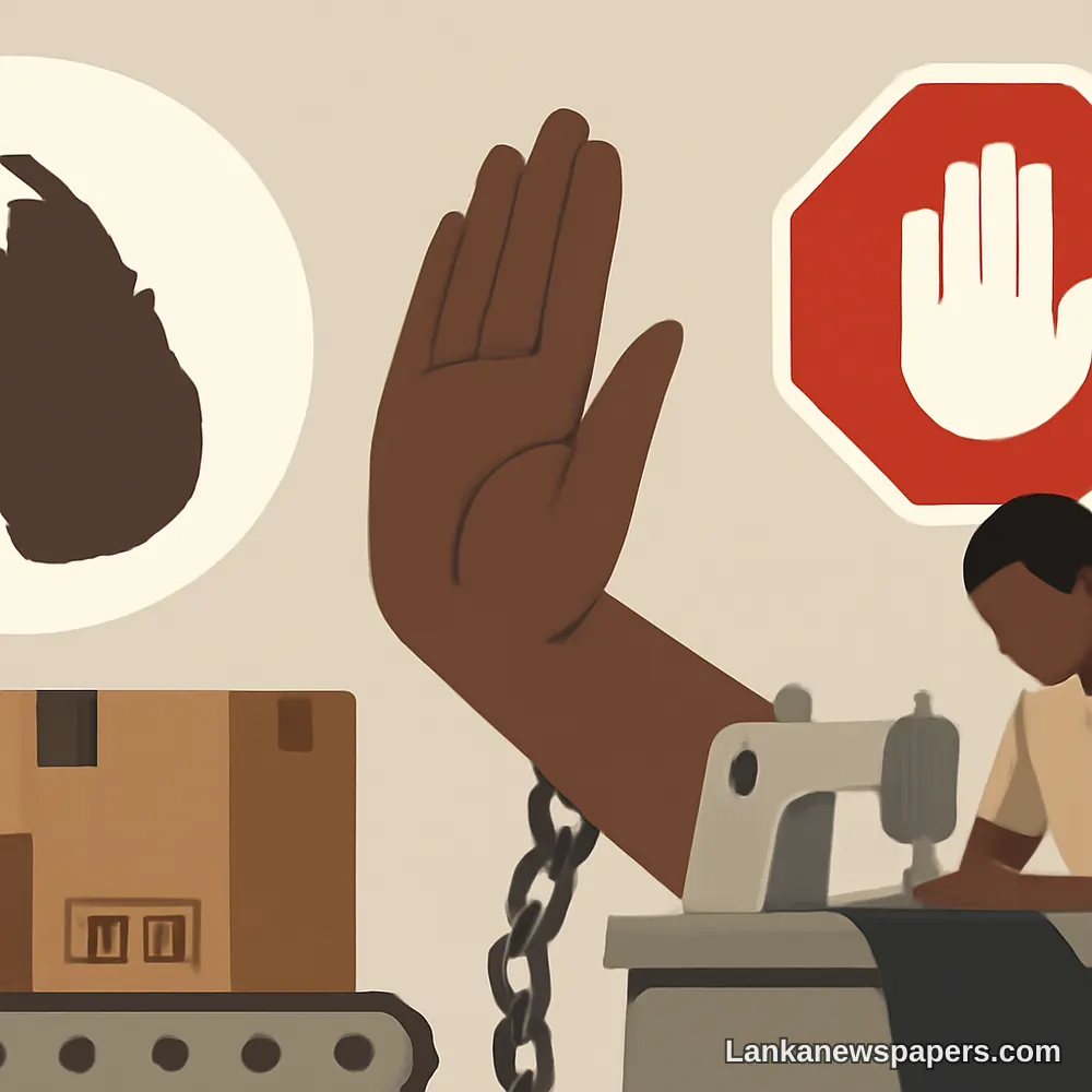 Sri Lanka Moves to Block Imports of Goods Made Using Forced Labour