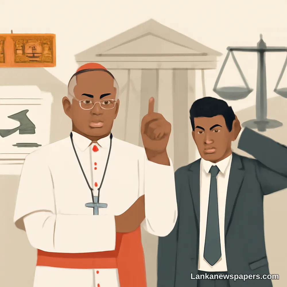 Cardinal Malcolm Ranjith to Take Legal Action Against MP Chamara Sampath