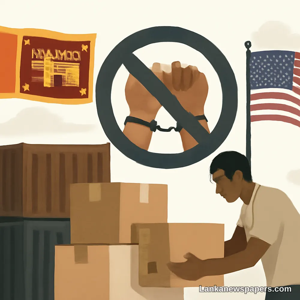 Why Sri Lanka Is Banning Goods Made With Forced Labour — And What It Means for Trade With the US