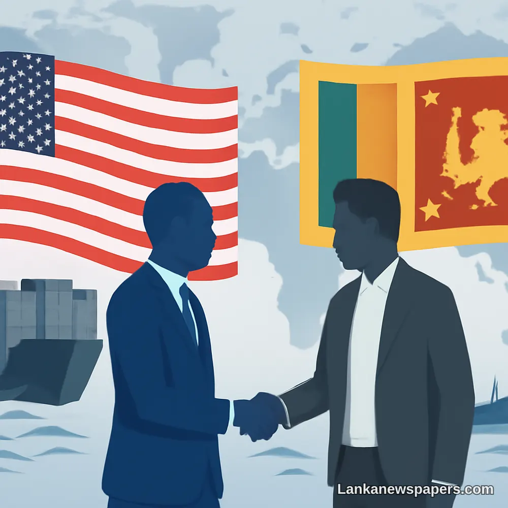 Washington and Colombo Move to Deepen Trade and Maritime Security Cooperation