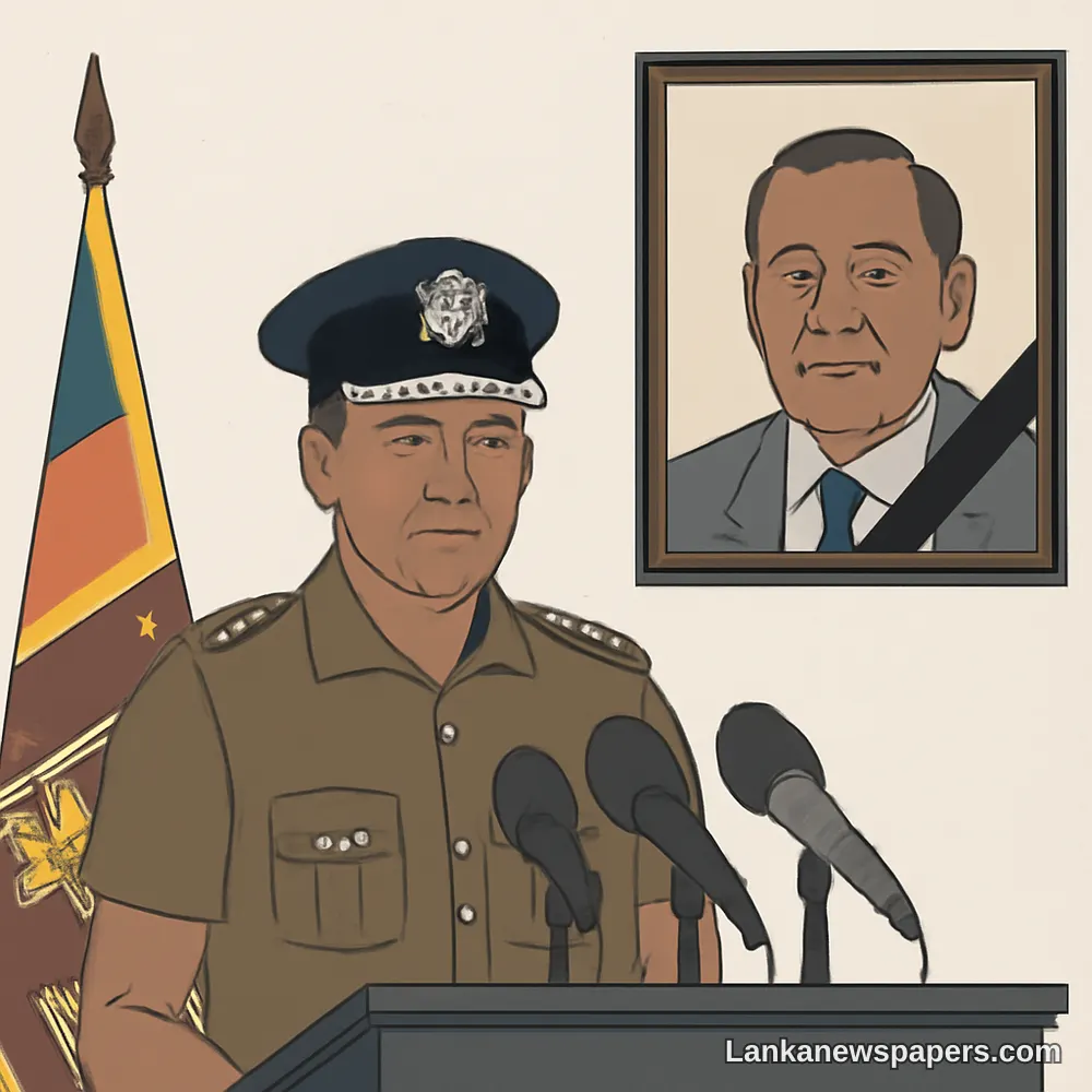 හිටපු පොලිස්පතිවරයාගේ මරණය සම්බන්ධයෙන් පොලිසිය නිල ප්‍රකාශයක් නිකුත් කරයි