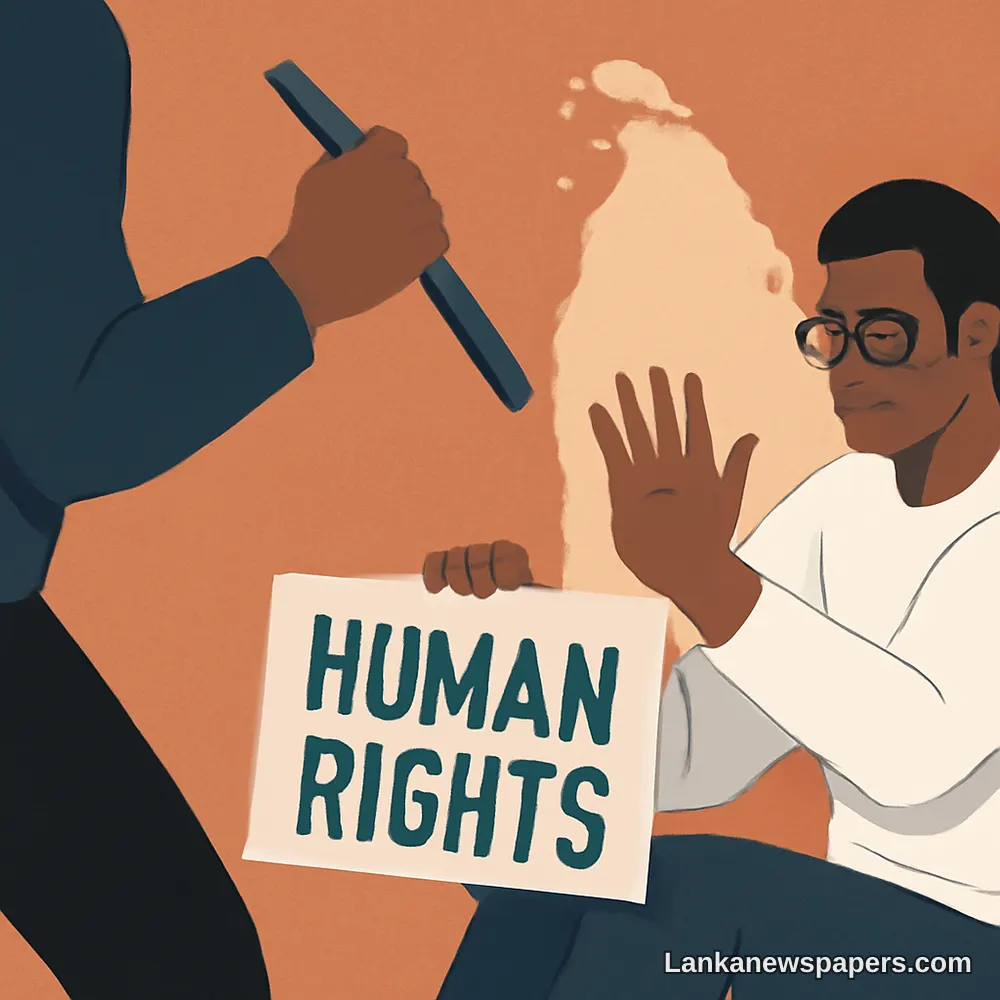 Human Rights Activist Assaulted in Brutal Iron Bar Attack in Sri Lanka