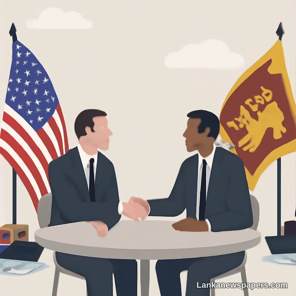Washington and Colombo Hold Talks to Deepen Trade and Maritime Security Cooperation