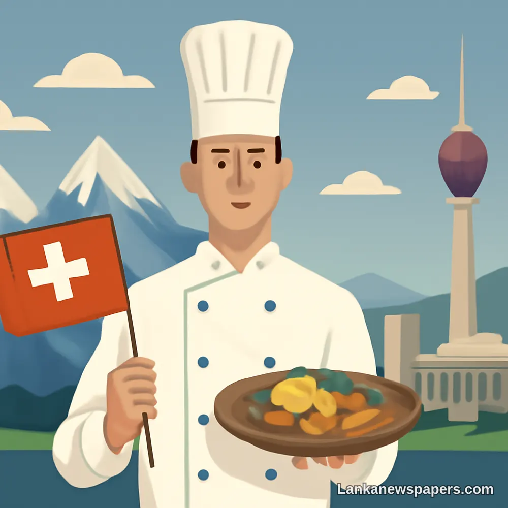 Alpine Culinary Master Brings Taste of Switzerland's Mountain Cuisine to Colombo