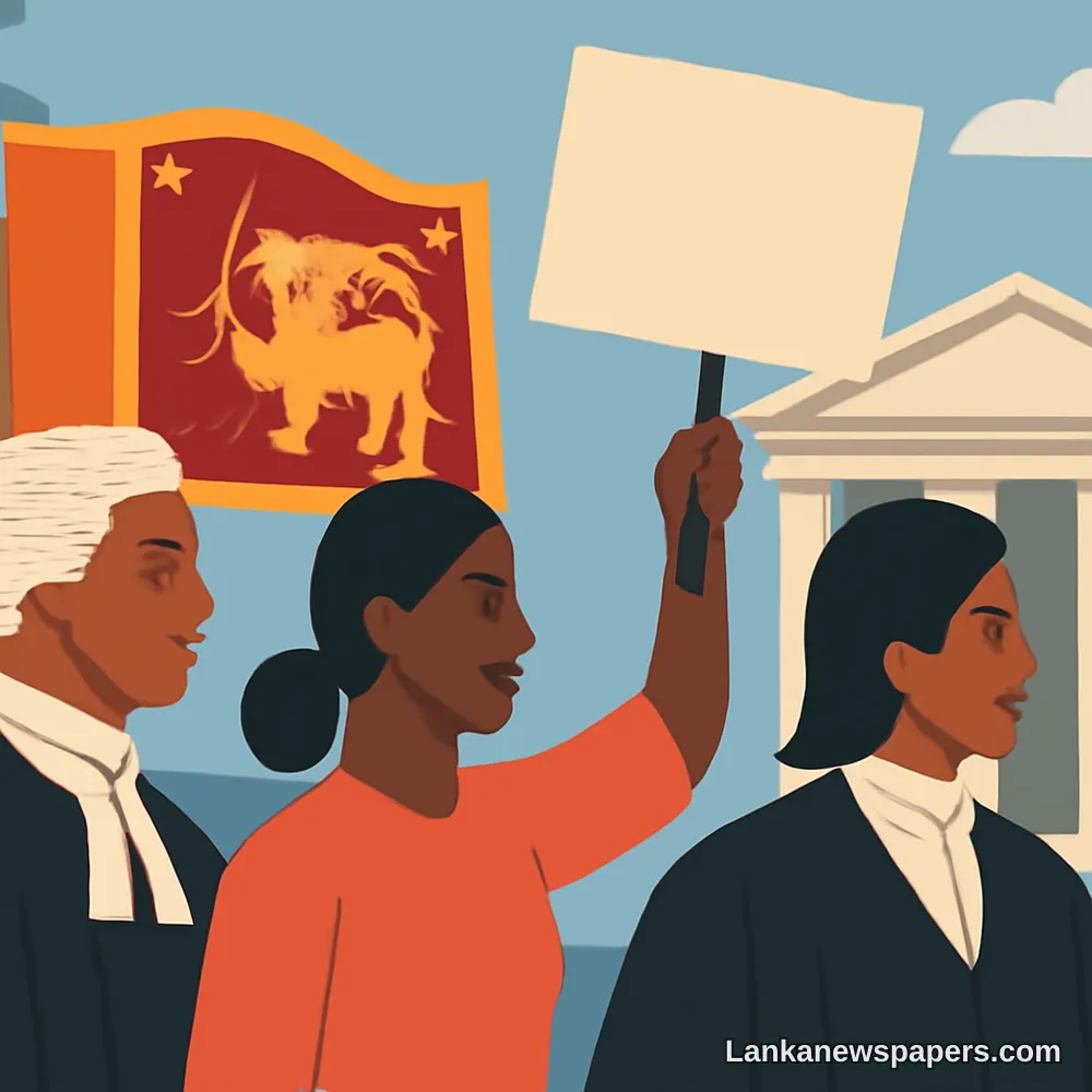ශ්රී ලංකාවේ නීතිඥ ප්රජාව ප්රජාතන්ත්රවාදය හා අධිකරණ නිදහස රැකගැනීමට එක්සත් වෙයි