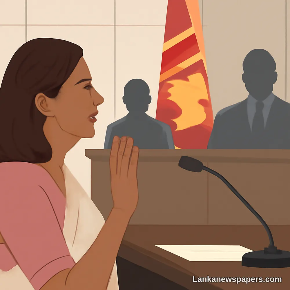 Former Colombo Mayor Rosy Senanayake Testifies Before Presidential Anti-Corruption Commission