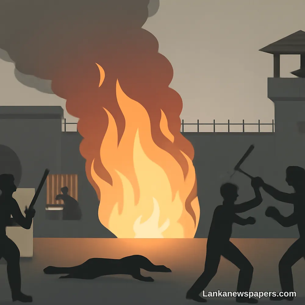 At Least 25 Dead After Deadly Clashes Erupt Inside Sri Lankan Prison