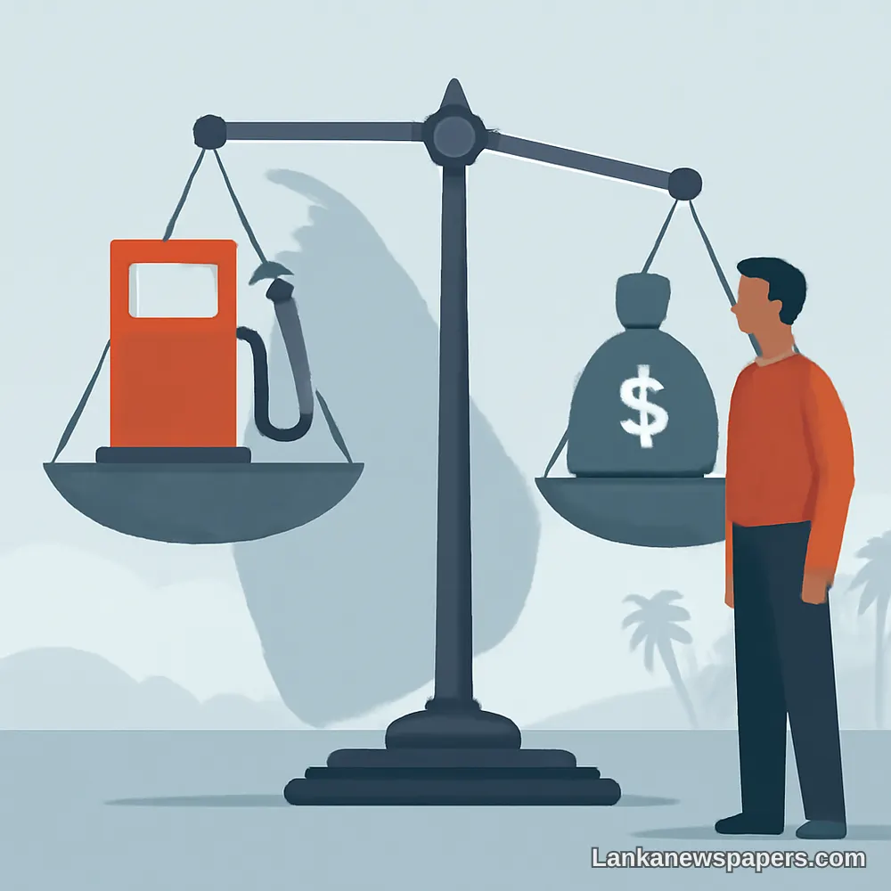 Sri Lanka Government Weighs Return of Fuel Subsidy Amid Cost-of-Living Pressures