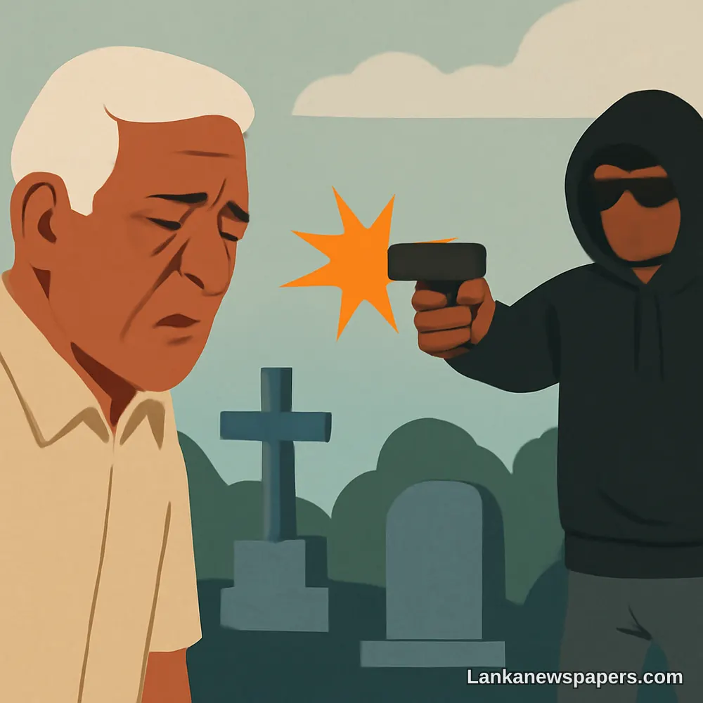 Father of Notorious Underworld Suspect 'Sando' Gunned Down at Dehiwala Cemetery