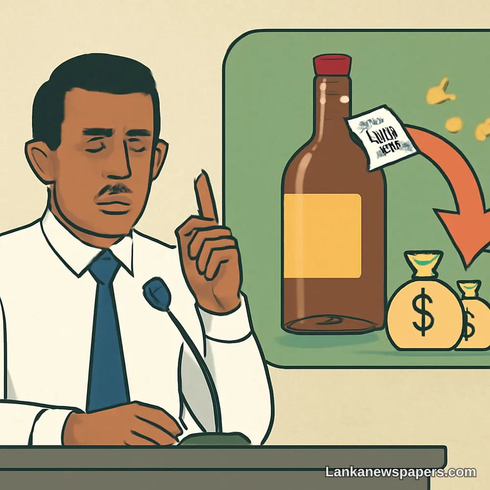 COPF Chairman Blasts Revenue Drain from Liquor Bottle Security Sticker Fraud