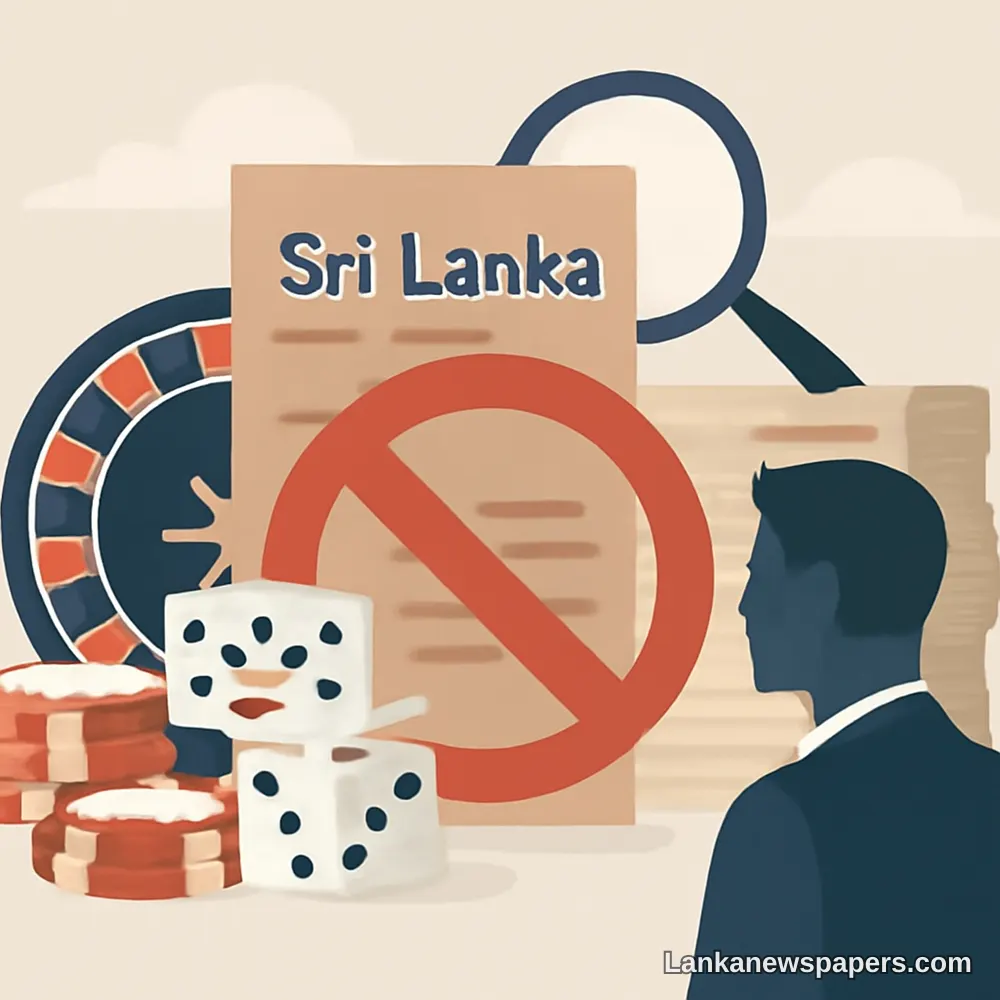 විශේෂඥ රාමු සමාලෝචනය අවසන් වන තෙක් ශ්‍රී ලංකාව සූදු නියාමන අධිකාරිය ස්ථාපිත කිරීම කල් දමයි
