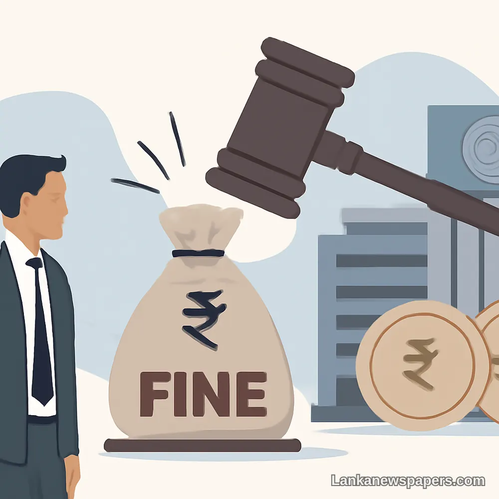 නියාමක උල්ලංඝනයන් සම්බන්ධයෙන් මූල්‍ය ආයතන 11කට රුපියල් මිලියන 14.6ක දඩ මුදලක් නියම කළ මහ බැංකුව