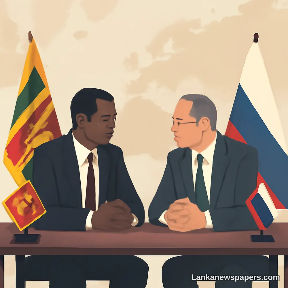 Sri Lanka's Foreign Minister Holds Bilateral Talks with Russia's Lavrov on Sidelines of Manila Summit