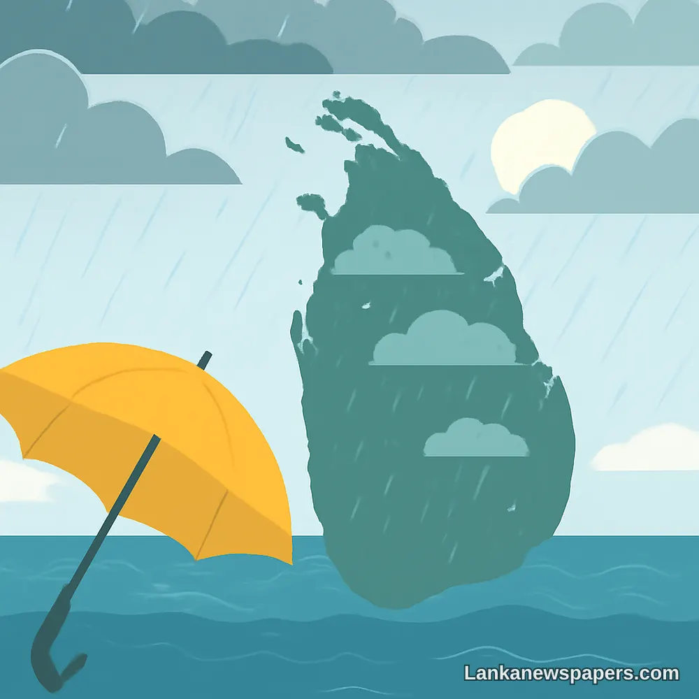 Showers Expected Across Western Coast and Selected Districts on Thursday