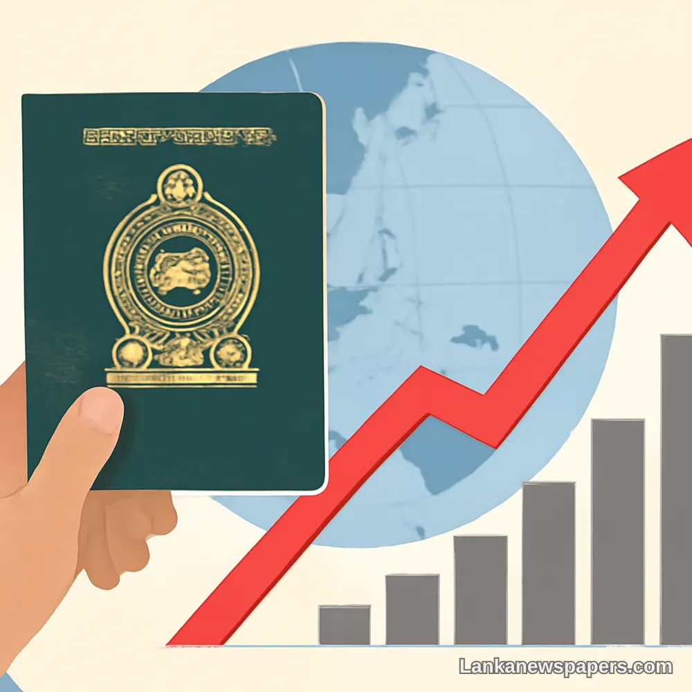 Sri Lankan Passport Achieves Its Best Global Ranking in Five Years
