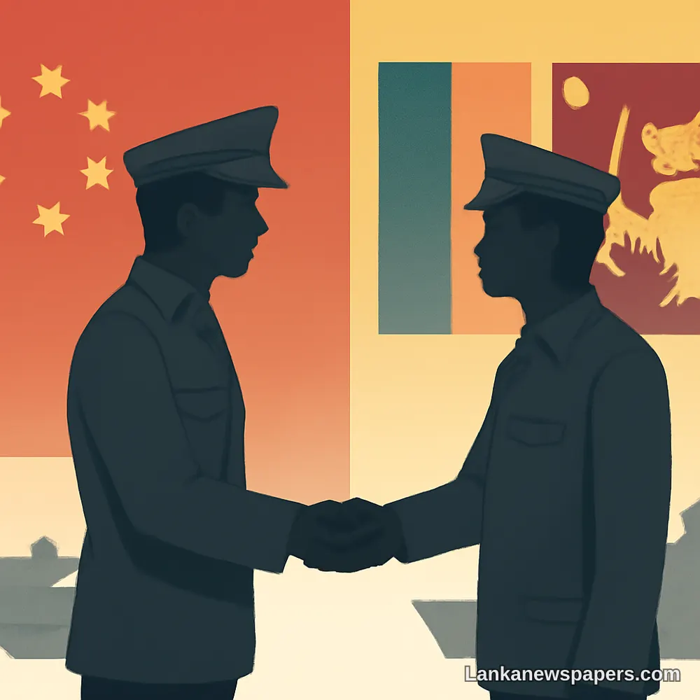 China Pledges to Deepen Defence Ties with Sri Lanka