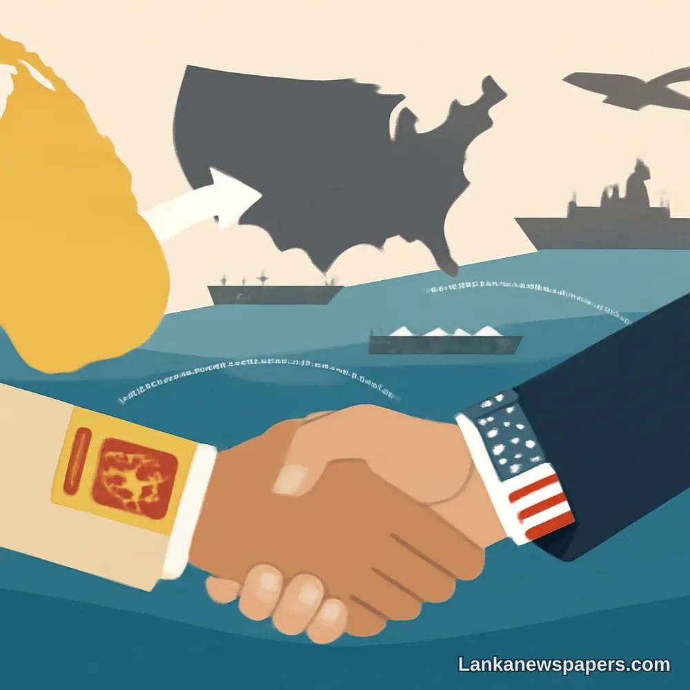 ශ්රී ලංකාව සහ එක්සත් ජනපදය ඉන්දීය සාගර ආරක්ෂාව හා සම්බන්ධතා ශක්තිමත් කිරීමට එකඟ වෙති